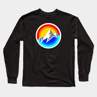 mountain circle Long Sleeve T-Shirt